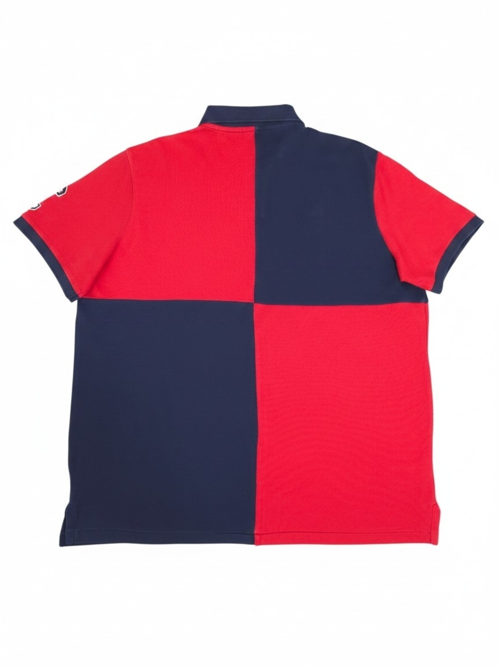 Polo Ralph Lauren Big Pony Color Block Polo Shirt Mens XL - Picture 4 of 5